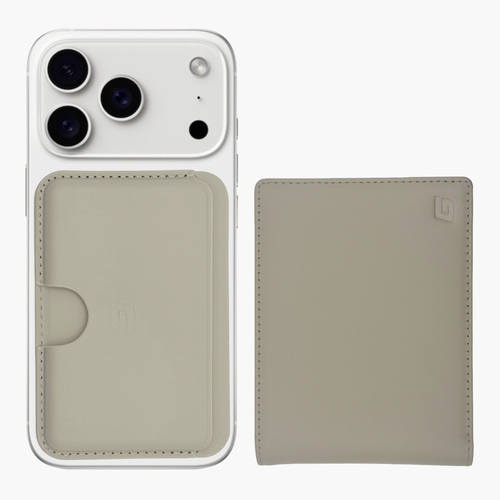 2-in-1 wallet GRIJS
