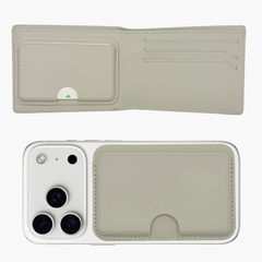 2-in-1 wallet GRIJS
