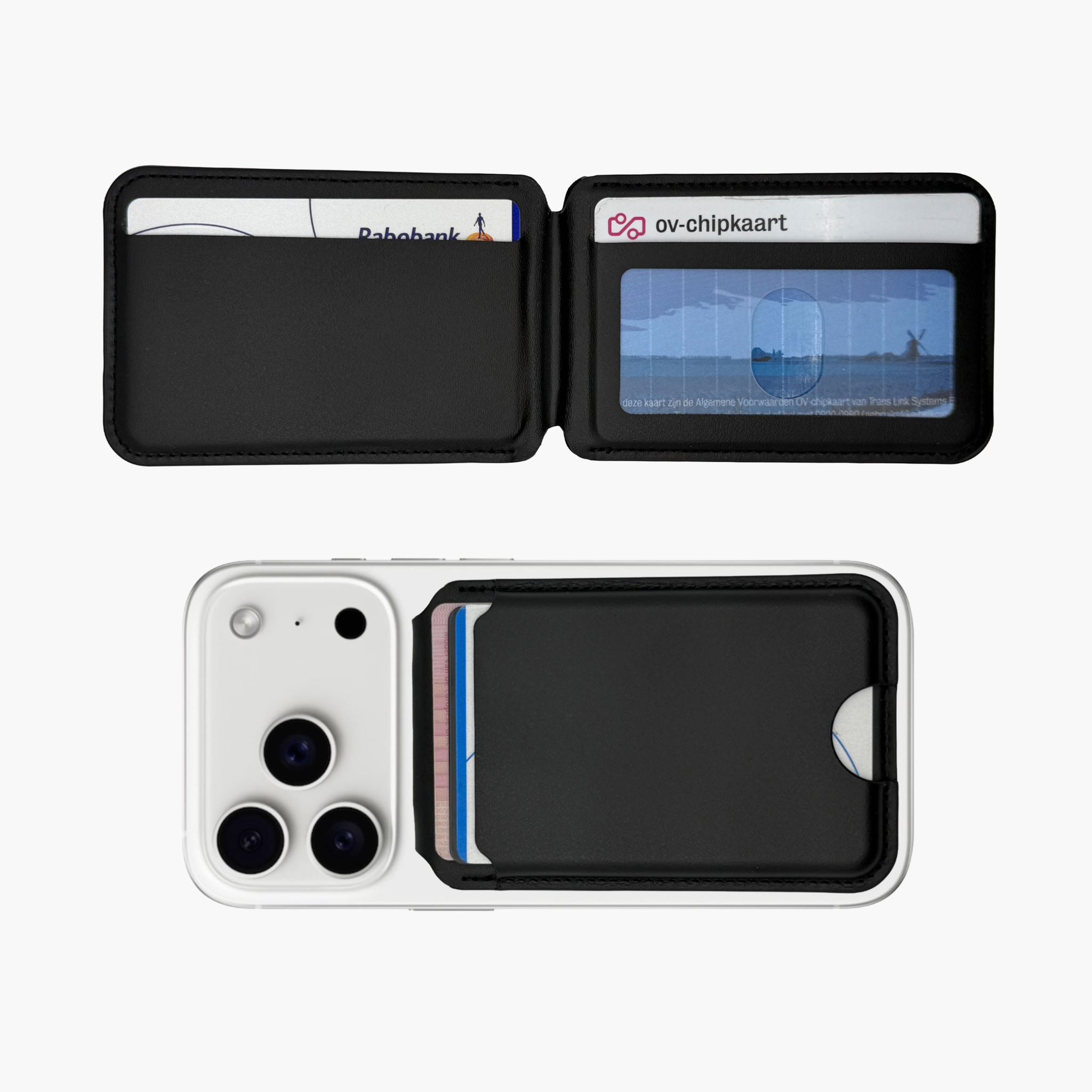 Magsafe Kaarthouder met tracker ingebouwd