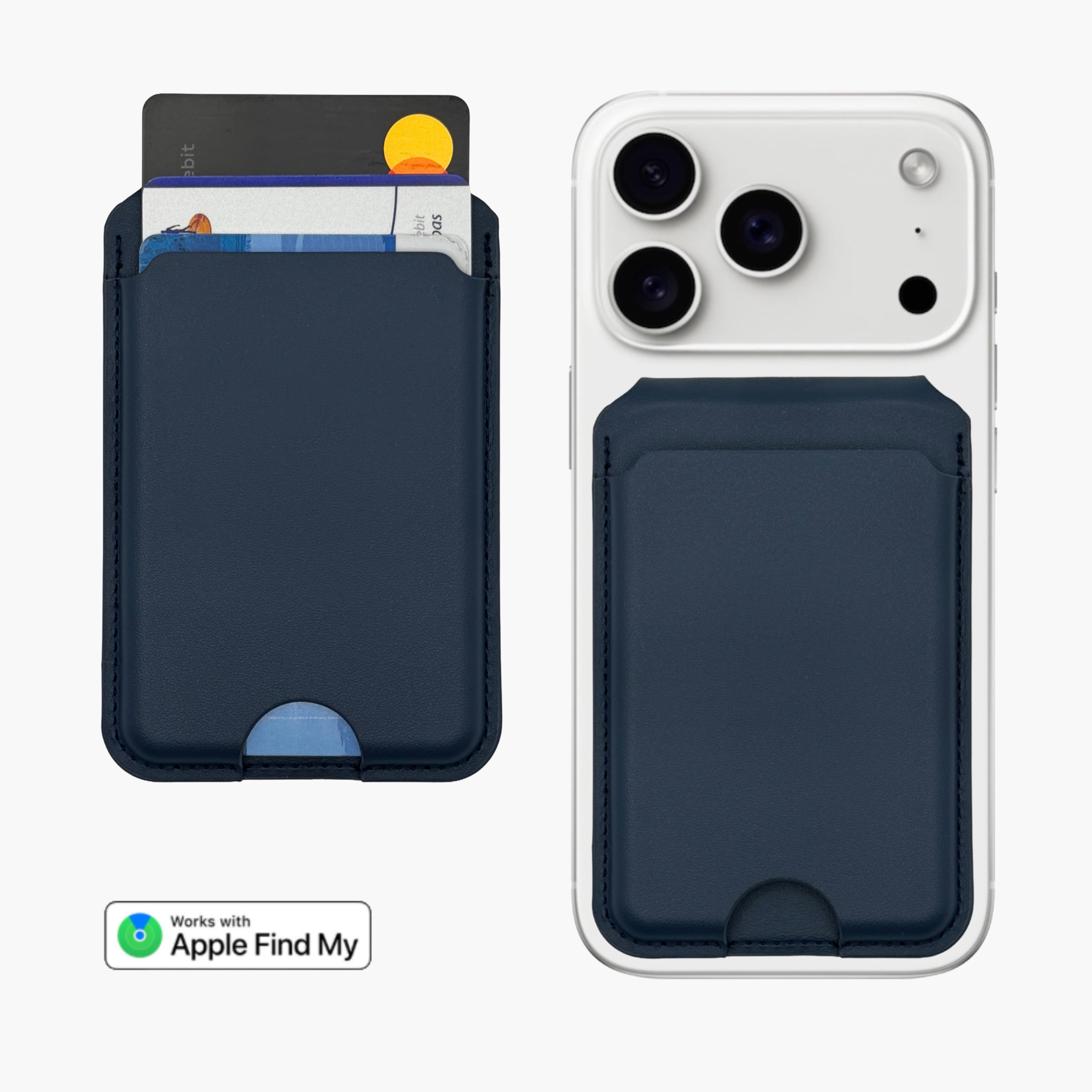 Magsafe Kaarthouder met tracker ingebouwd