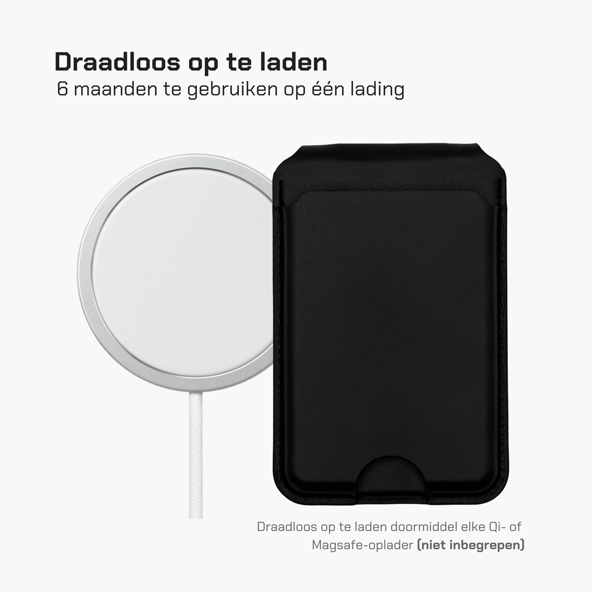 Magsafe Kaarthouder met tracker ingebouwd