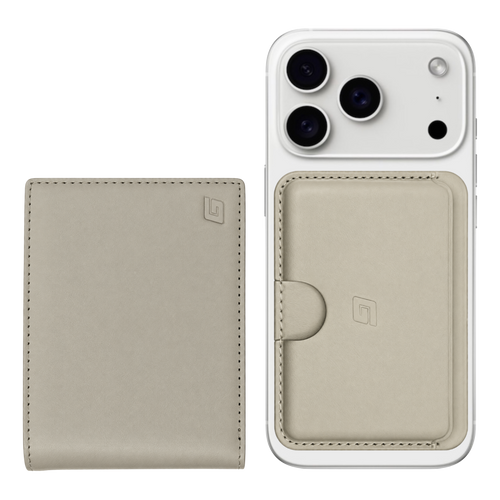 2-in-1 wallet GRIJS